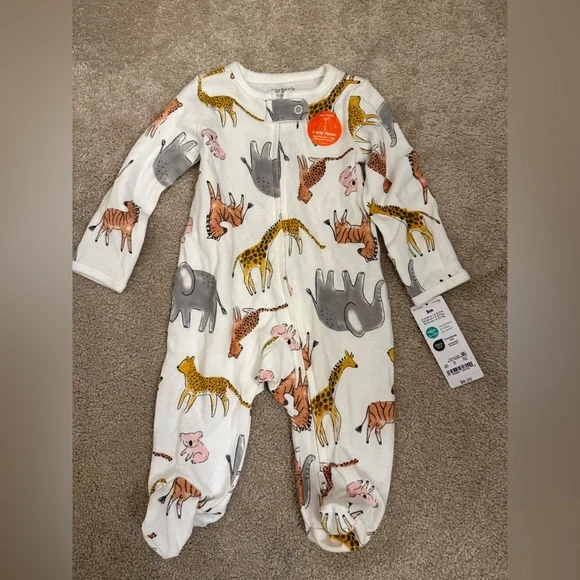 Carter's Animal Print Onesie NWT - Picture 2 of 5